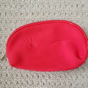 Lancome Red Cosmetic Bag - Brand new without tag